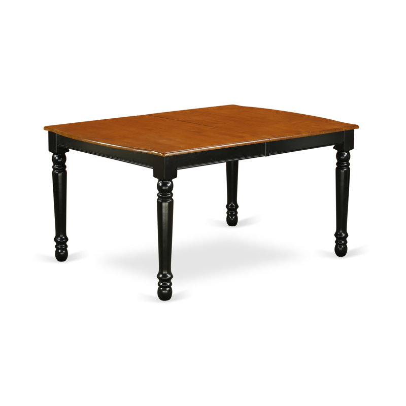 August Grove® Pimentel Extendable Solid Wood Dining Table & Reviews